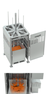 IQF Breaker with inside detail